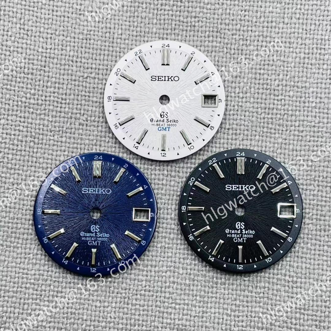 28.5mm Watch Dial Ray Radial Texture GS SEIKO for NH34 NH35 Movement