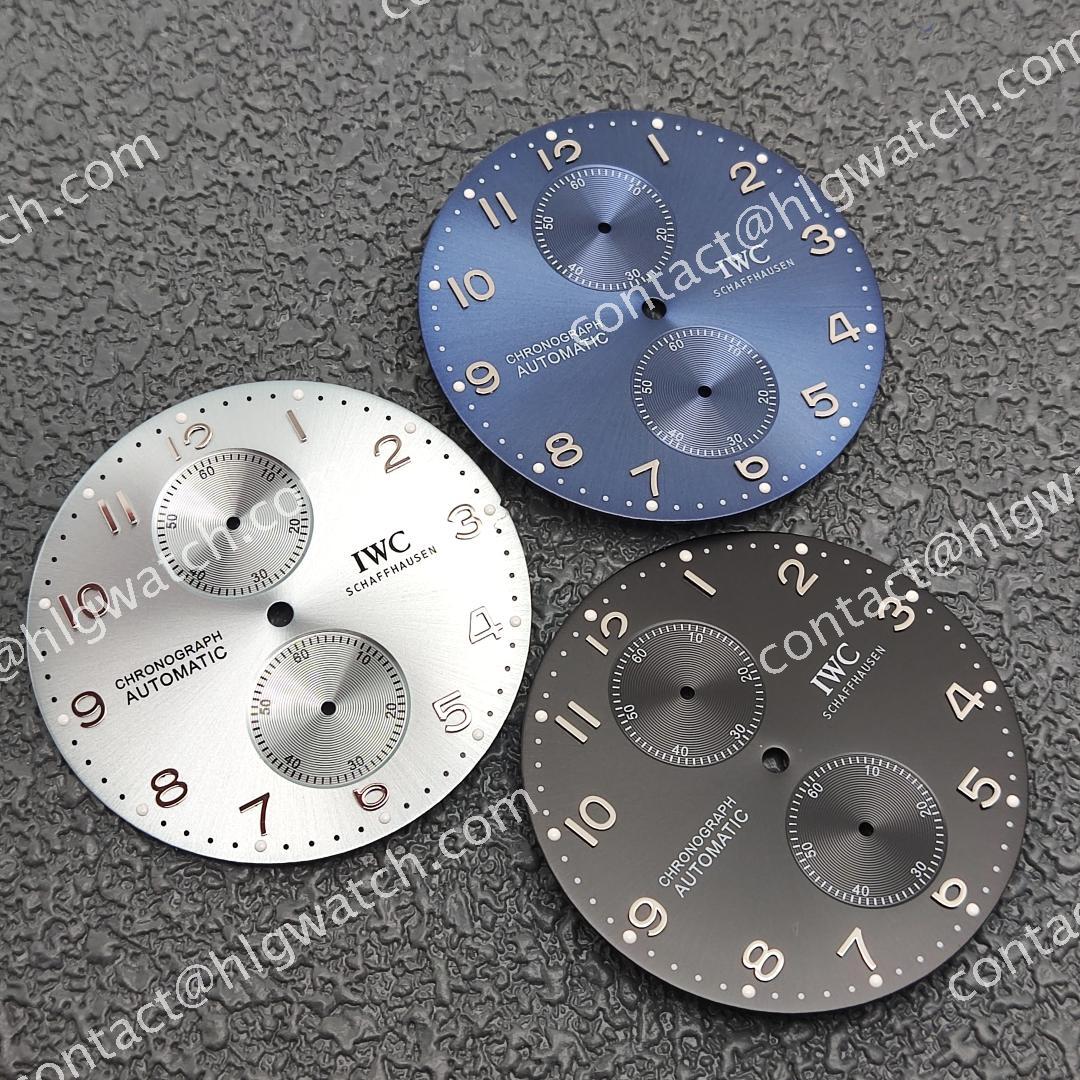 34.5mm IWC Dial Compatible with VK61 Quartz Movement
