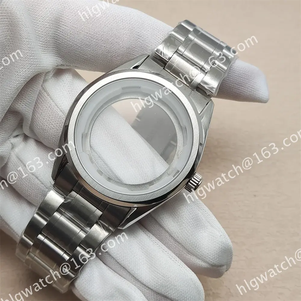 39.5mm NH35 Case Grand SEIKO LOGO Steel Strap for Dive Watch High-quality Watch Accessories