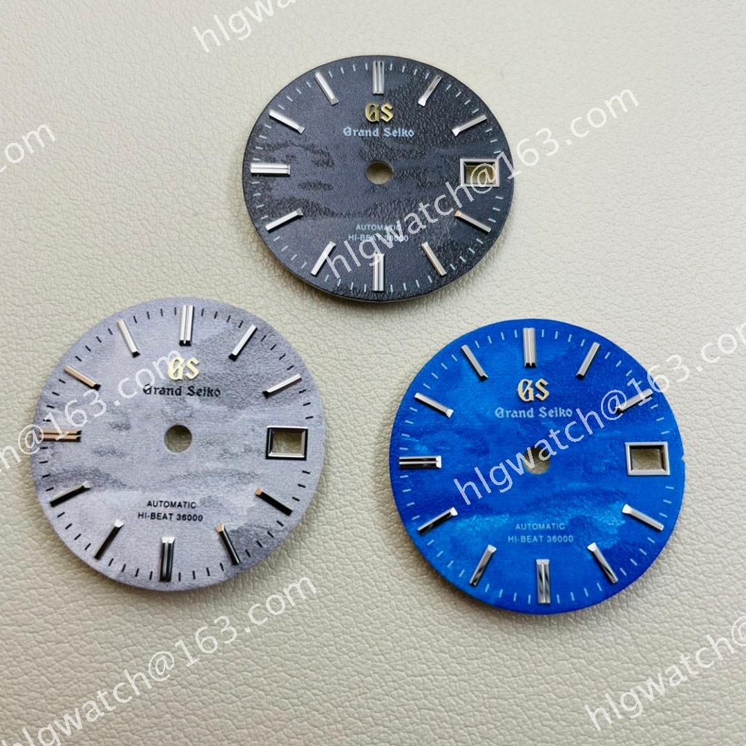 GS 28.5mm Watch Dial Cloud and Sea Retro Style Faces for NH35 