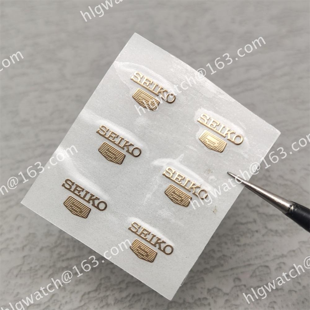 Seiko No. 5 Shield-shaped Stickers