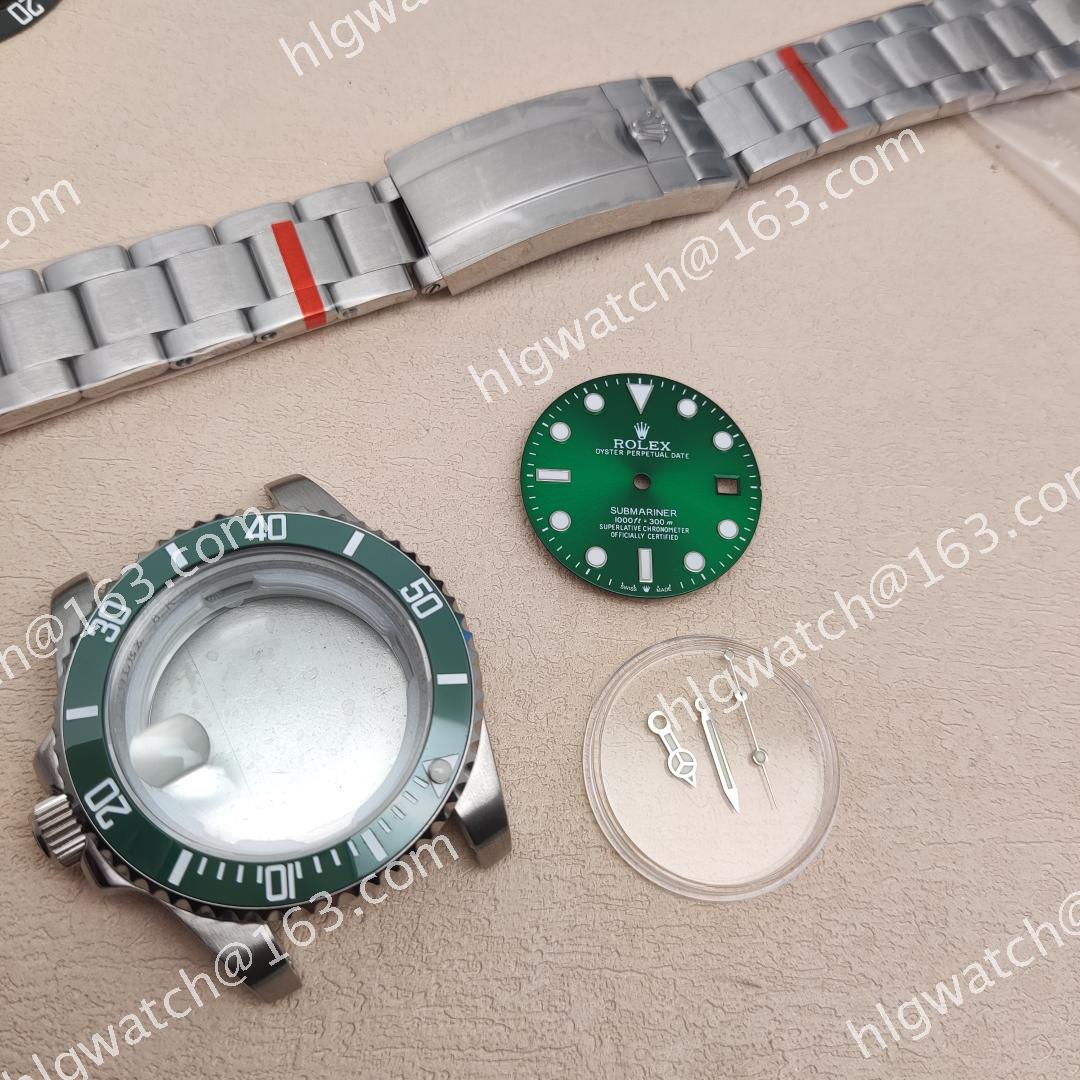 40mm Rolex watch case 28.5mm submarine Dial Crown strap with rolex logo