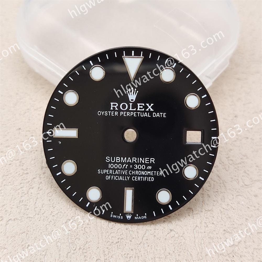 28.5mm 8215 Rolex Submariner SUB Dial for 8215 8200 2824 2836 Movement BGW9 Ice Blue Luminous Faces