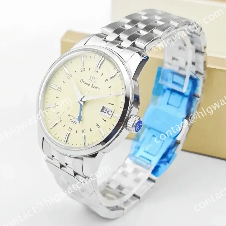 Grand Seiko Cream watch 40mm NH34 Mechanical movement watch