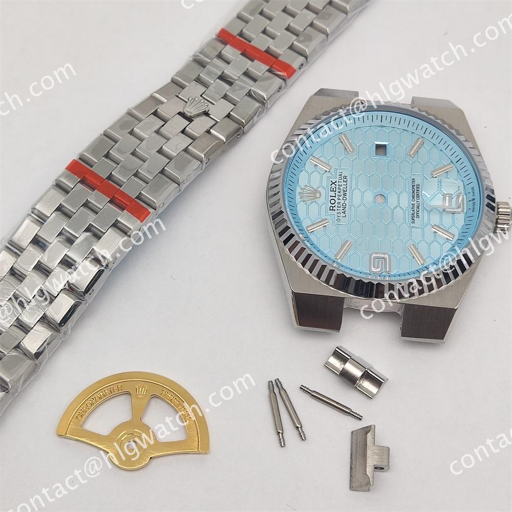 Rolex Land Dwellers Series M127336-0001 Watch Accessory 40mm case 33.8mm Dial for 2813/8215movement