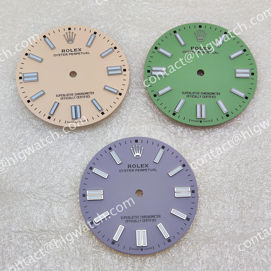Rolex Oyster Perpetual series M134300-0006 watch dial Suitable for 8215 movement 31mm dial