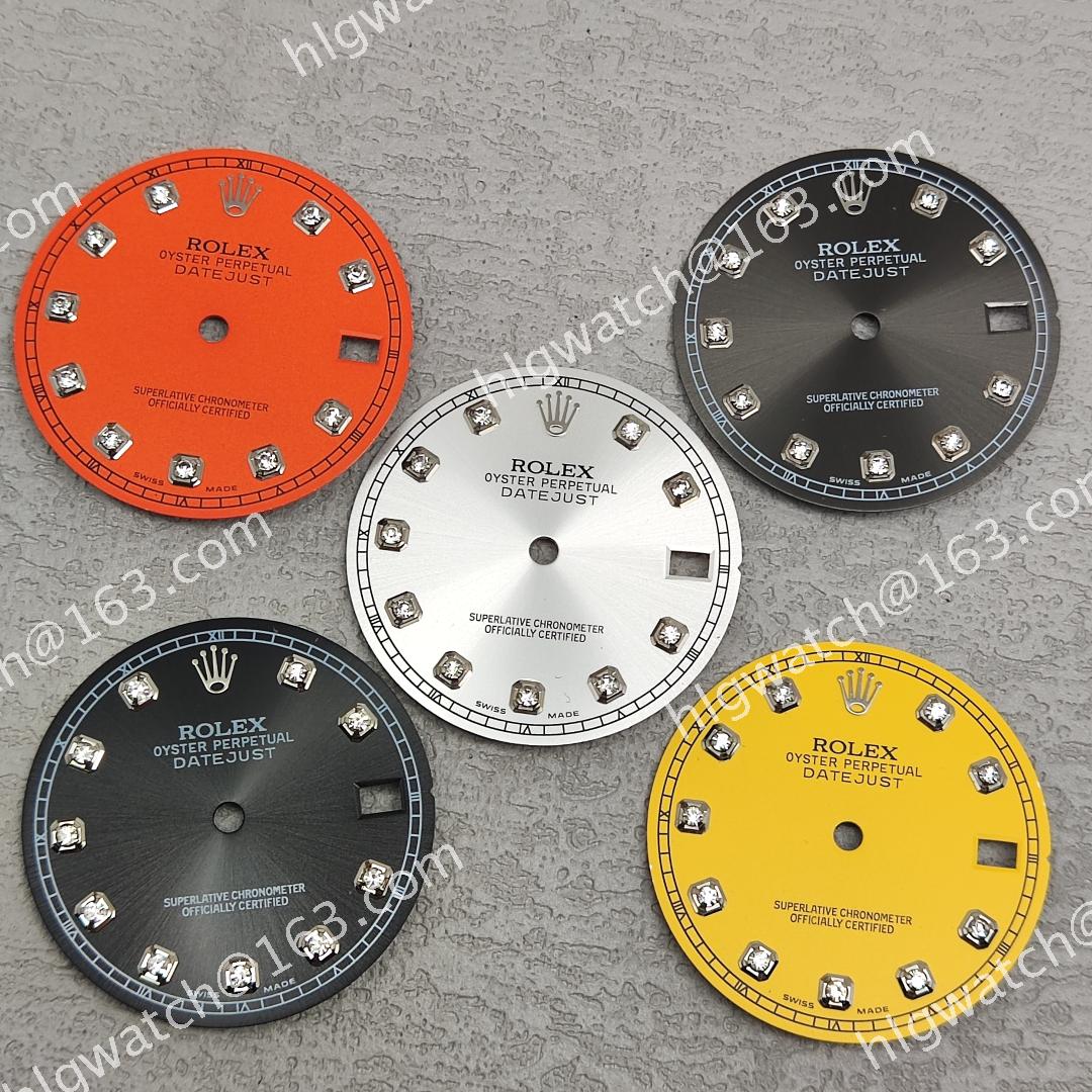 28.5mm ROLEX Datejust Diamond Studded Dial for 8215 8200 ETA2824-2 2836 Movement