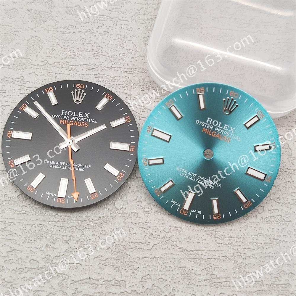 28.5mm Rolex Milgauss Dial for 8215 2836 Movement