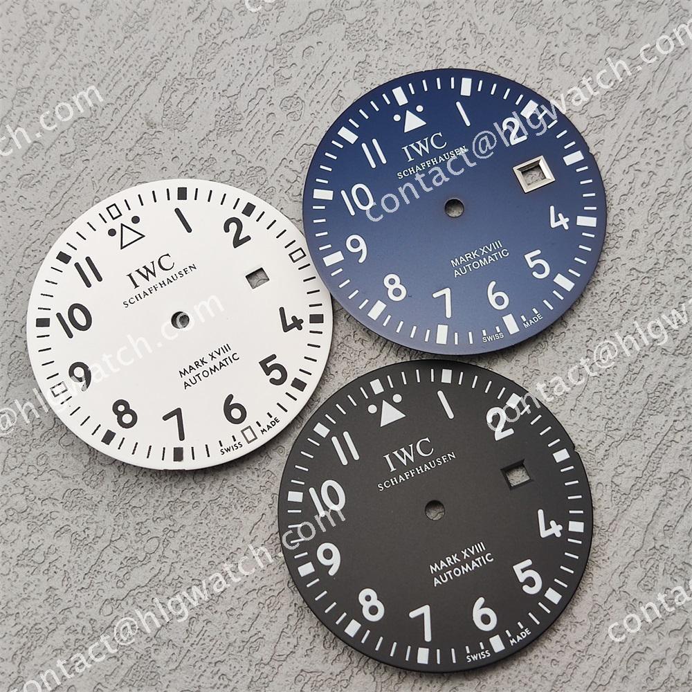 35mm IWC Pilot's Watches Dial IW327015 Little Prince Mark XX Watch Accessory For 8215 8200 2813 St16 Movement