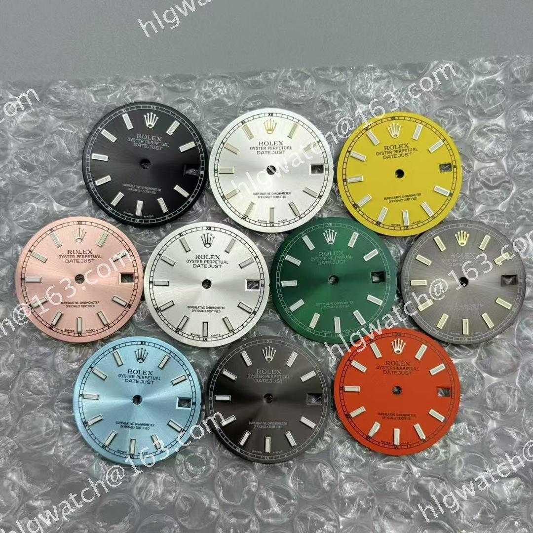 Rolex NH35 Dial 28.5mm Date dial Green Luminous for NH35