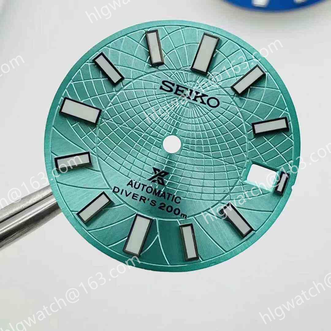 28.5mm Green Luminous Dial for Seiko NH35 Movement