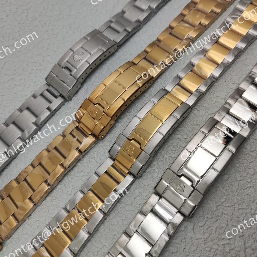 20mm Rolex Retro Bracelet Submariner Solid Watch Strap