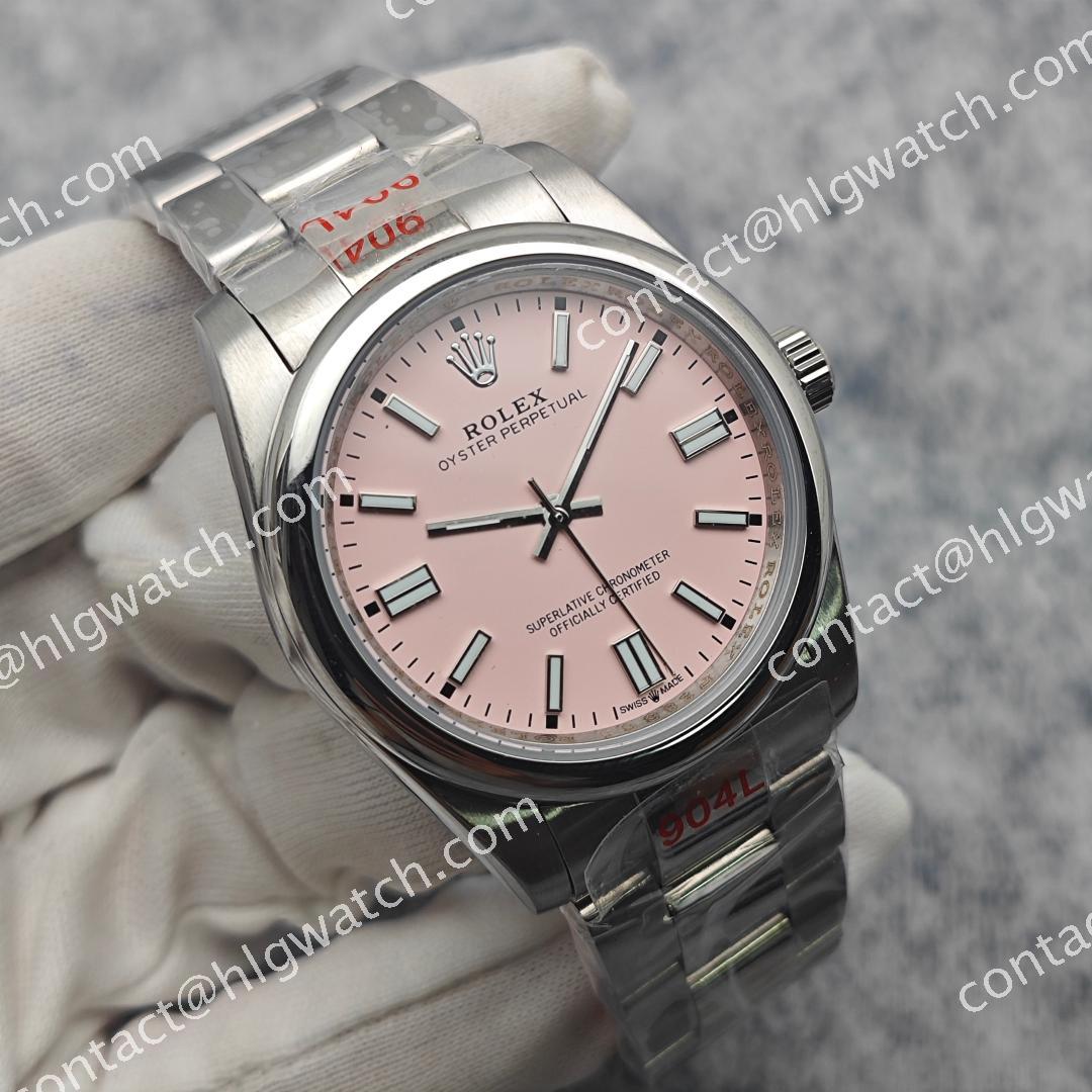 36mm 41mm Case Set Oyster Perpetual Series Satin-finished bracelet  m126000-0008 Watch and Accessories fit 8215 2813 movement