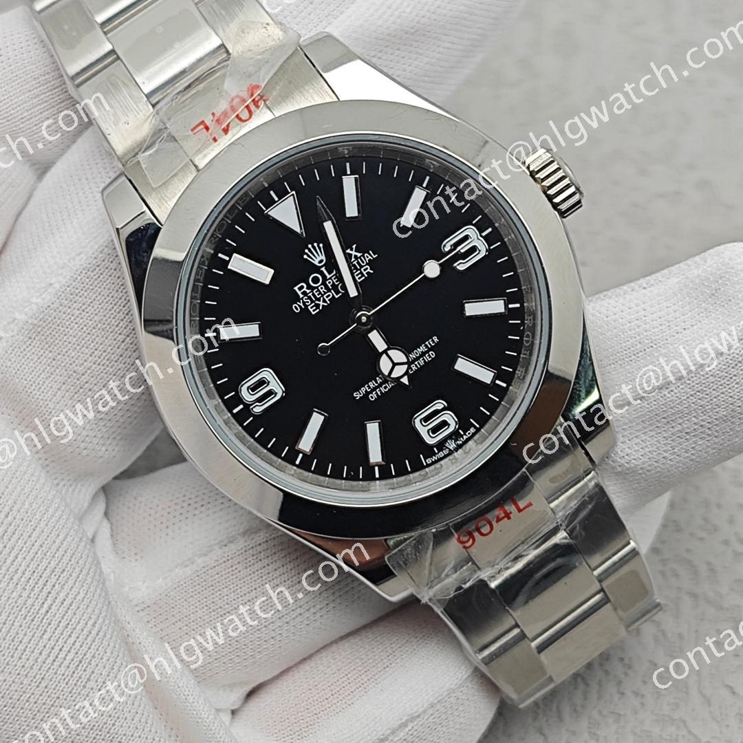  M226570-0001 Wristwatch 41mm Explorer Series Watch with 2813 Mechanical Movement