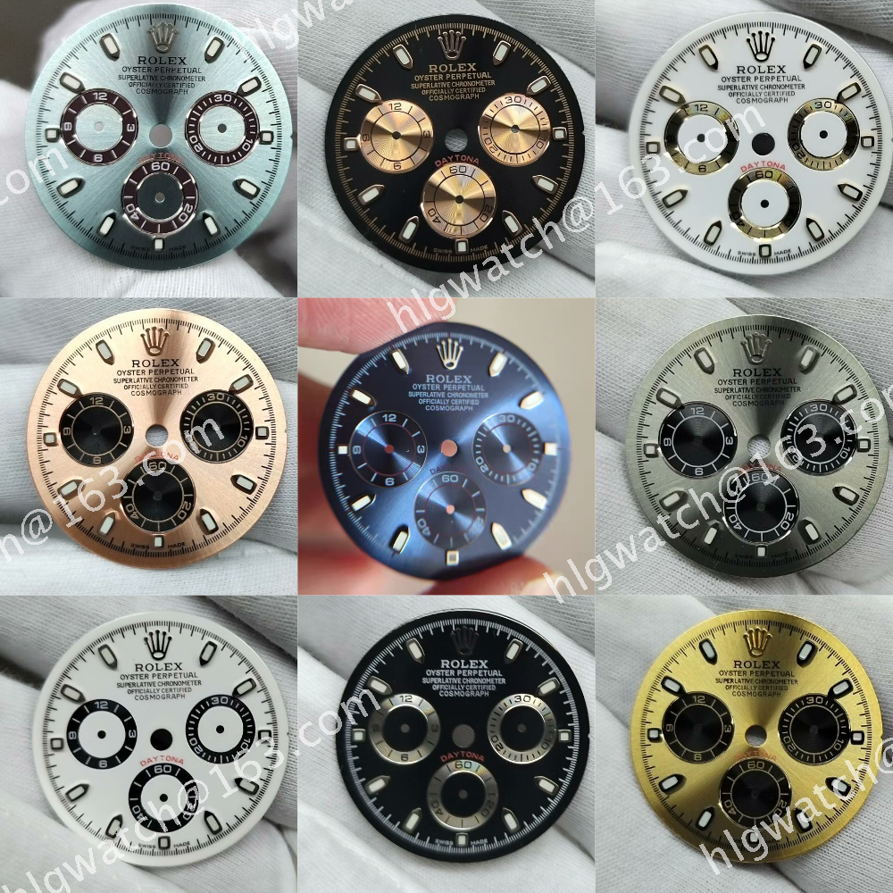 29.5mm Rolex Daytona Dial and Hands for 7750 Movement