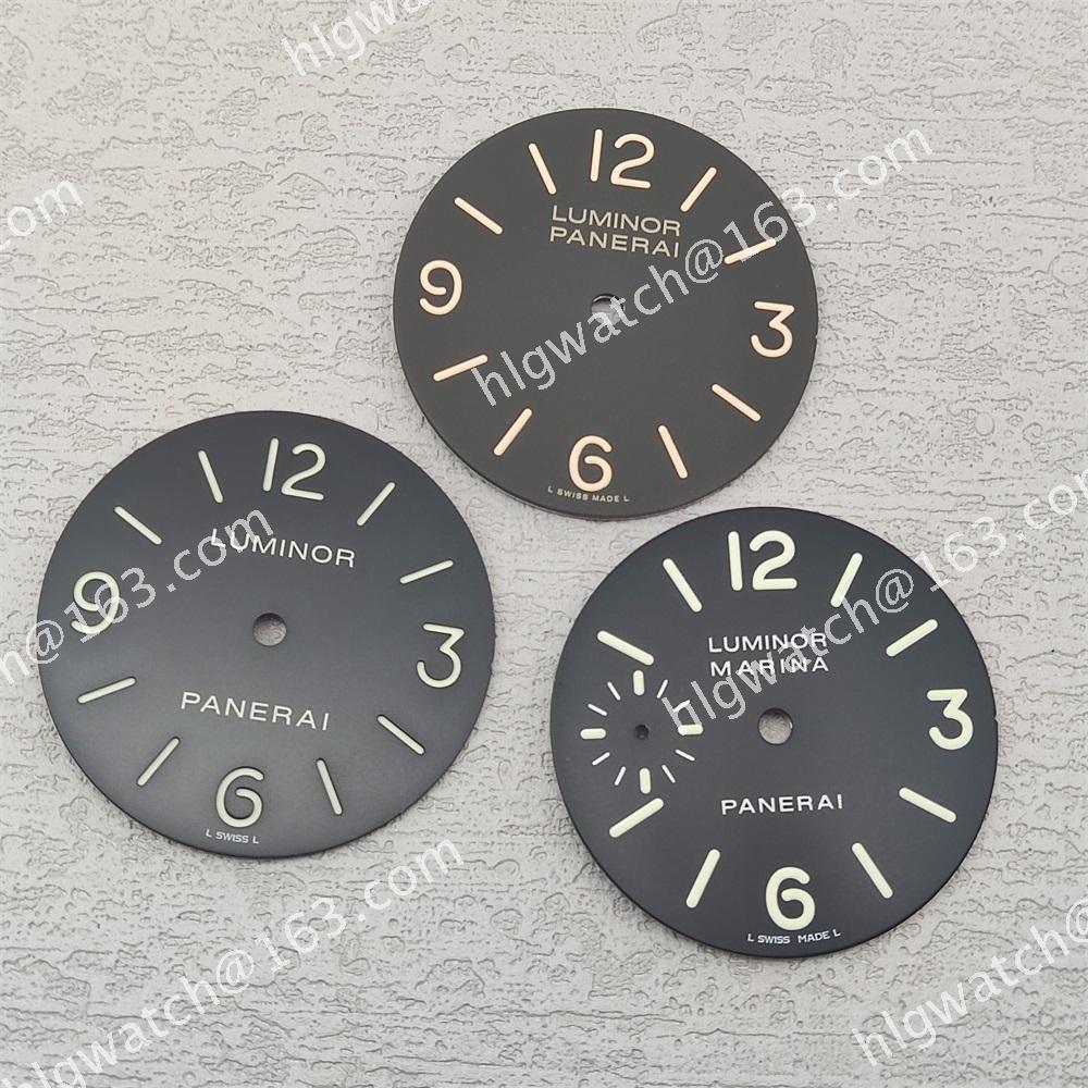 34mm Panerai Watch Dial Fit ST3600 6497 Double-layer Green Luminous High-quality Modification Accessory